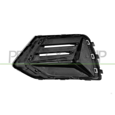 LIBRETTO_RICHIESTA_TARGA.JPG Griglia Destra Paraurti Anteriore Nera Goffrata Con Cornice Argent0 AUDI Q3 (F3B) Dal 08/2018 in po