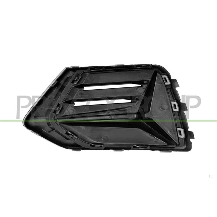 LIBRETTO_RICHIESTA_TARGA.JPG Griglia Destra Paraurti Anteriore Nera Goffrata Con Cornice Argent0 AUDI Q3 (F3B) Dal 08/2018 in po