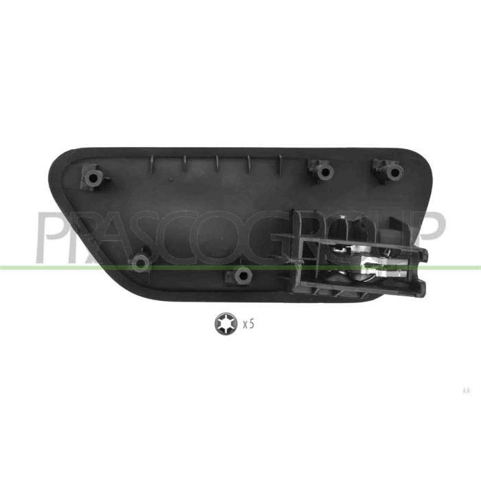 LIBRETTO_RICHIESTA_TARGA.JPG Maniglia Anteriore Sinistra Interna Con Leva Argento Compatibile Per BMW 3 SERIES F30/F31 Dal 09/20