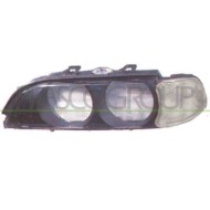 Vetro Faro Sinistro Con Fanale Bianco Compatibile Per BMW 5 SERIES E39 Dal 11/1995 Al 08/2000 Codice Originale 63128375301