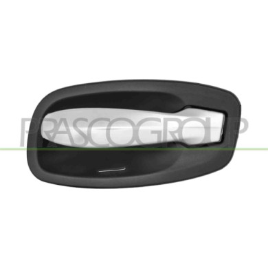 SX_SCRITTA_LOGO.jpg Maniglia Anteriore Sinistra Interna Con Leva Argento Compatibile Per BMW 5 SERIES E60N/E61N Dal 04/2007 Al 0