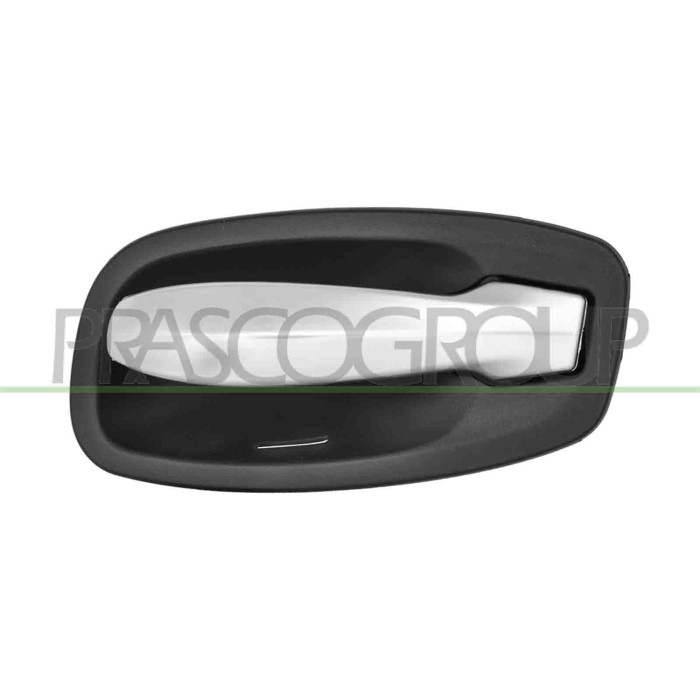 SX_SCRITTA_LOGO.jpg Maniglia Anteriore Sinistra Interna Con Leva Argento Compatibile Per BMW 5 SERIES E60N/E61N Dal 04/2007 Al 0