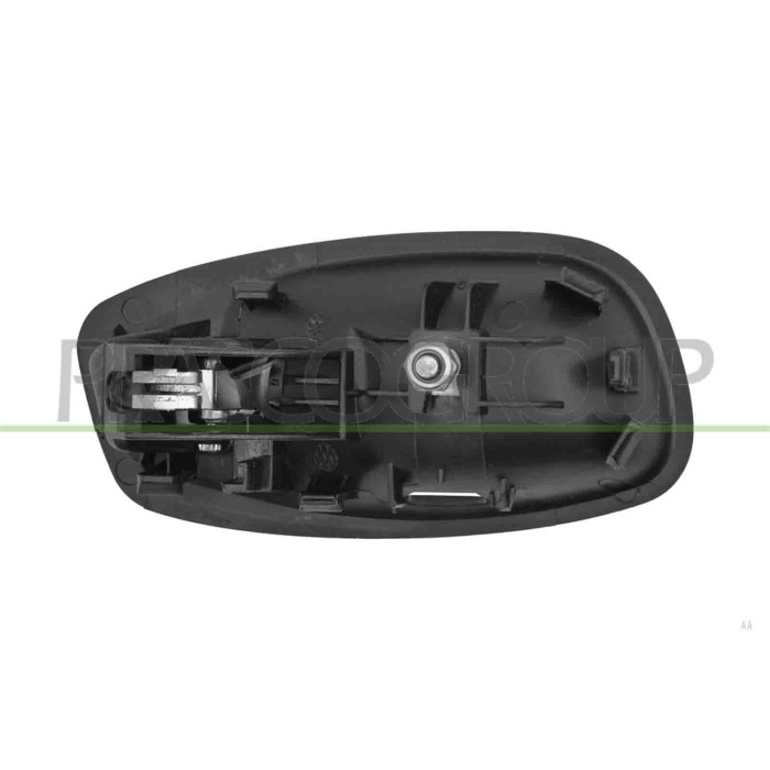 LIBRETTO_RICHIESTA_TARGA.JPG Maniglia Anteriore Sinistra Interna Con Leva Argento Compatibile Per BMW 5 SERIES E60N/E61N Dal 04/