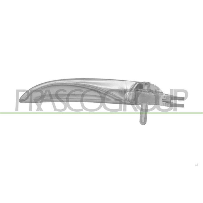 LIBRETTO_RICHIESTA_TARGA.JPG Leva Maniglia Anteriore/Posteriore Destra Interna Argento BMW 5 SERIES F10/F11 Dal 04/2010 Al 06/20