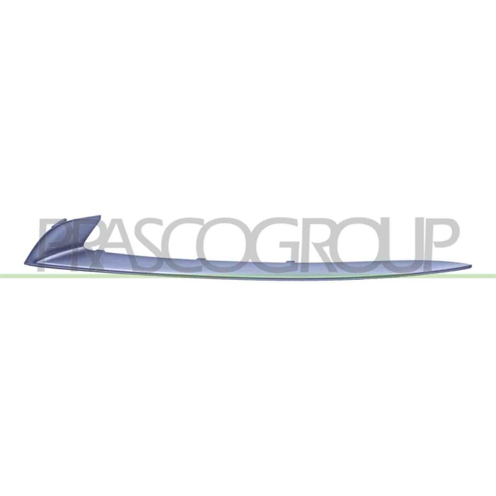 BM0502204_2.JPG Modanatura Sinistra Griglia Paraurti Anteriore Argento BMW 5 SERIES F10/F11 LCI Dal 07/2013 Al 08/2016 511173317