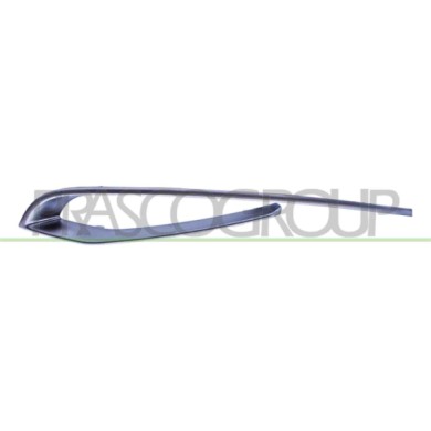 BM0502214_2.JPG Modanatura Sinistra Griglia Paraurti Anteriore Argento BMW 5 SERIES F10/F11 LCI Dal 07/2013 Al 08/2016 511173317