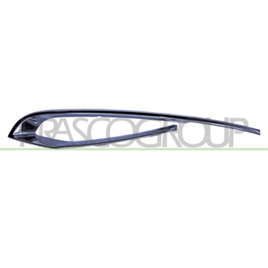 BM0502224_2.JPG Modanatura Sinistra Griglia Paraurti Anteriore Cromata BMW 5 SERIES F10/F11 LCI Dal 07/2013 Al 08/2016 511173317