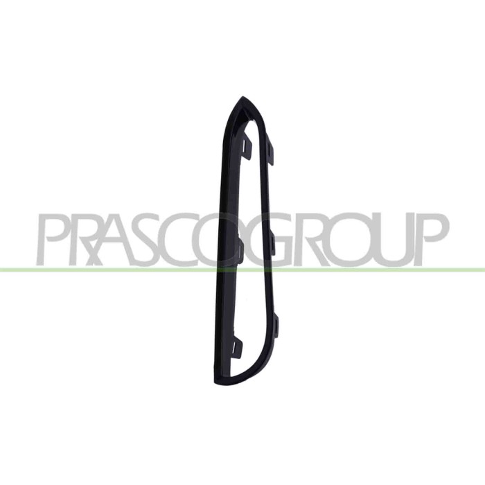 DX_SCRITTA_LOGO.jpg Modanatura Destra Paraurti Anteriore Nera Lucida BMW 1 SERIES F40 SPORT/LUXURY LINE Dal 07/2019 in poi 51118