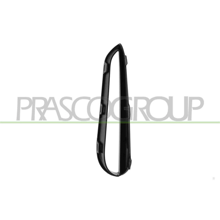 LIBRETTO_RICHIESTA_TARGA.JPG Modanatura Destra Paraurti Anteriore Nera Lucida BMW 1 SERIES F40 SPORT/LUXURY LINE Dal 07/2019 in 