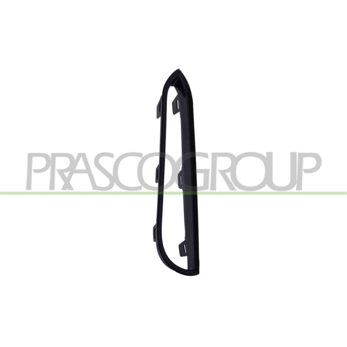 SX_SCRITTA_LOGO.jpg Modanatura Sinistra Paraurti Anteriore Nera Lucida BMW 1 SERIES F40 SPORT/LUXURY LINE Dal 07/2019 in poi 511