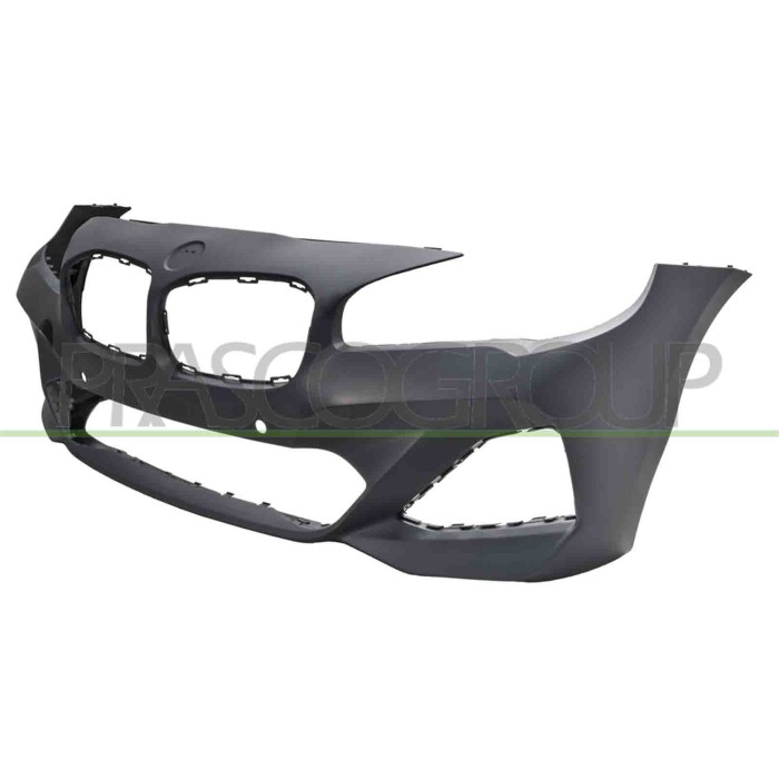 NEUTRO.jpg Paraurti Anteriore Primer Tappo Coprigancio Fori Pdc+Kit Supporti Tracce Park Assist BMW 2 SERIES -F45 / F46 2018-202