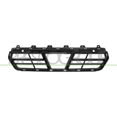NEUTRO.jpg Griglia Paraurti Anteriore Centrale Nera Fori Pdc+Supporti Foro Cruise Control BMW 2 SERIES G42 COUPE' M SPORT 09/202