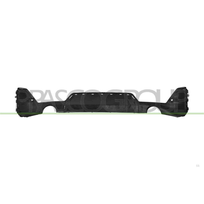 LIBRETTO_RICHIESTA_TARGA.JPG Spoiler Paraurti Posteriore Nero Lucido Fori Pdc+Supporti Fori Modanatura BMW 3 SERIES G20/G21 M-TE