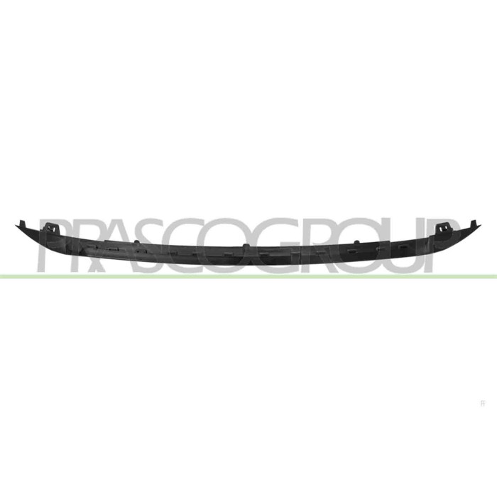 LIBRETTO_RICHIESTA_TARGA.JPG Modanatura Paraurti Anteriore Centrale Nera Liscia Da Primerizzare Mod. Sport Line BMW 4 SERIES F32