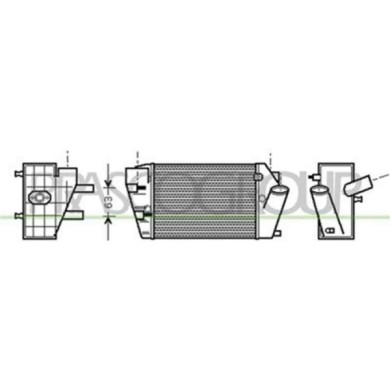 AD020N002_1.JPG Intercooler Per Audi A4 (b6) Dal 2000 Al 2004