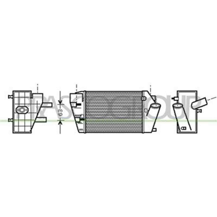 AD020N002_1.JPG Intercooler Per Audi A4 (b6) Dal 2000 Al 2004