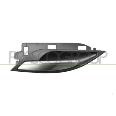 SX_SCRITTA_LOGO.jpg Maniglia Anteriore/Posteriore Sinistra Interna Con Leva Argento Mostrina Nera BMW X1 E84 Dal 07/2009 Al 05/2