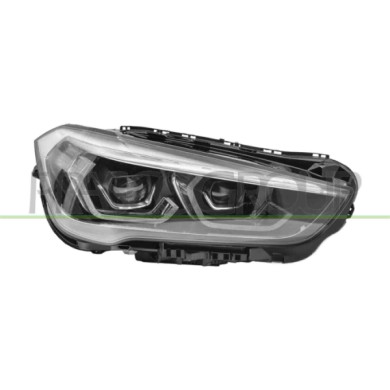 LIBRETTO_RICHIESTA_TARGA.JPG Proiettore Destro Elettrico Con Motore Senza Centralina Full Led Versione Valeo BMW X1 F48 LCI Dal 