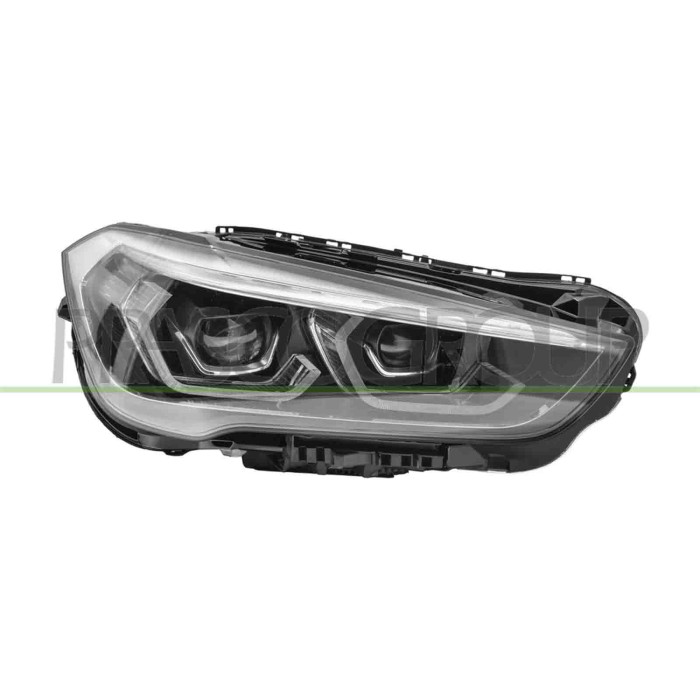 LIBRETTO_RICHIESTA_TARGA.JPG Proiettore Destro Elettrico Con Motore Senza Centralina Full Led Versione Valeo BMW X1 F48 LCI Dal 