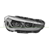 LIBRETTO_RICHIESTA_TARGA.JPG Proiettore Destro Elettrico Con Motore Senza Centralina Full Led Versione Valeo BMW X1 F48 LCI Dal 