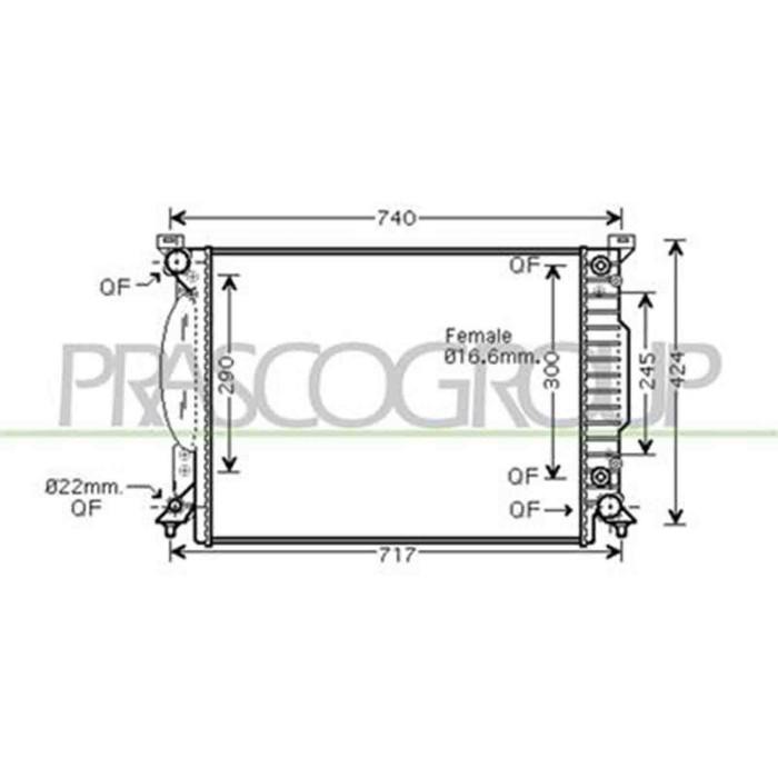 AD020R008_1.JPG Radiatore Per Audi A4 (b6) Dal 2000 Al 2004 AD020R008_1.JPG Radiatore Per Audi A4 (b6) Dal 2000 Al 2004
