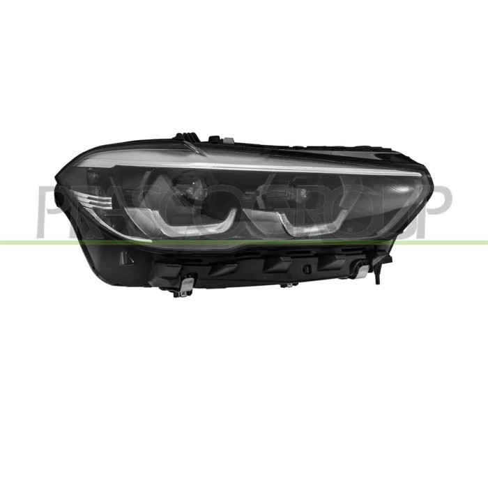 DX_SCRITTA_LOGO.jpg Proiettore Destro Elettrico Con Motore Senza Centralina Full Led Versione A.L. BMW X5 G05 Dal 08/2018 Al 02/