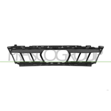 LIBRETTO_RICHIESTA_TARGA.JPG Griglia Paraurti Anteriore Centrale Nera Lucida Con Foro Cruise Control BMW X5 G05 M-TECH Dal 03/20