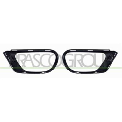 CI3312105_1.JPG Kit Cornici Proiettore Nere Lisce Da Primerizzare (Destra+Sinistra) Compatibile Per CITROEN C3 Dal 10/2020 Al 03