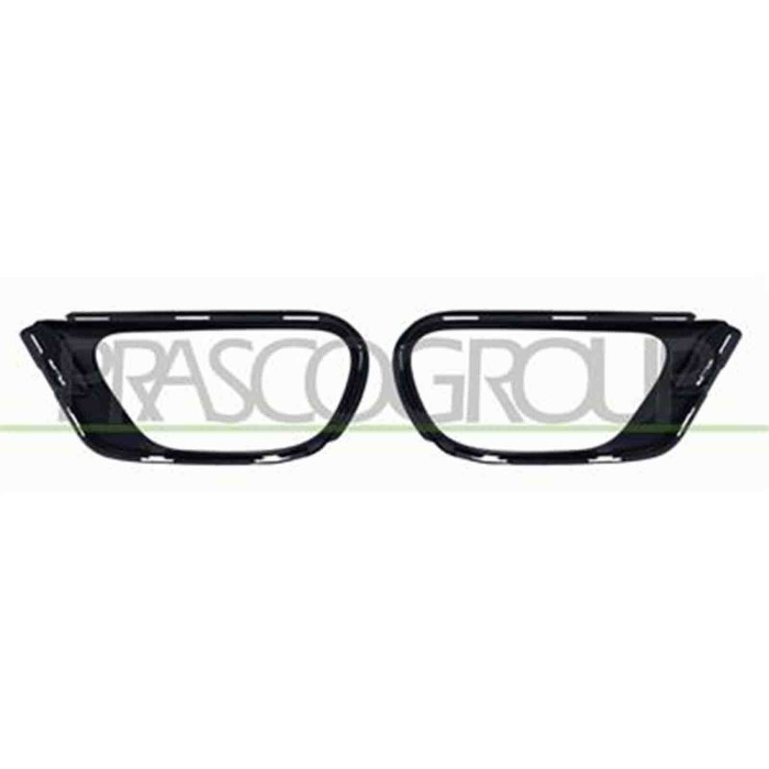 CI3312105_1.JPG Kit Cornici Proiettore Nere Lisce Da Primerizzare (Destra+Sinistra) Compatibile Per CITROEN C3 Dal 10/2020 Al 03