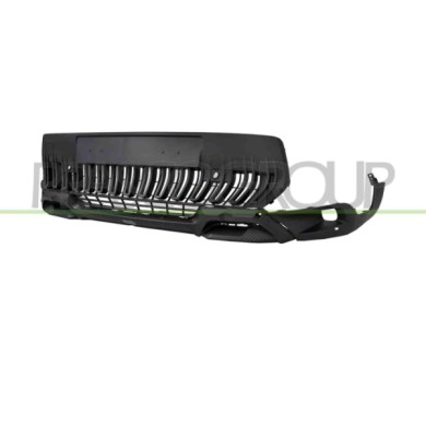 NEUTRO.jpg Paraurti Anteriore Inferiore Nero Goffrato Sede Fendi Fori Pdc+Supporti Griglia Centrale CITROEN C3 AIRCROSS 06/2021-