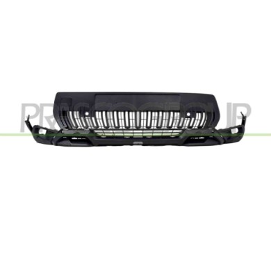 LIBRETTO_RICHIESTA_TARGA.JPG Paraurti Anteriore Inferiore Nero Goffrato Sede Fendi Fori Pdc+Supporti Griglia Centrale CITROEN C3