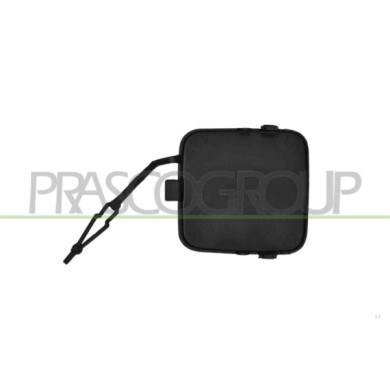 LIBRETTO_RICHIESTA_TARGA.JPG Tappo Coprigancio Traino Paraurti Anteriore Nero Liscio Da Primerizzare Compatibile Per CITROEN C4 