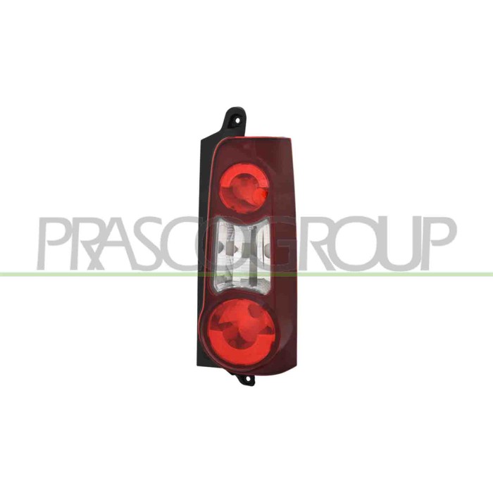 DX_SCRITTA_LOGO.jpg Fanale Posteriore Destro Senza Porta Lampada Mod. 2 Porte Compatibile Per CITROEN BERLINGO Dal 01/2012 Al 04