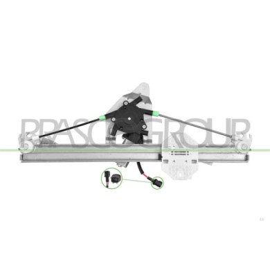 LIBRETTO_RICHIESTA_TARGA.JPG Alzacristallo Anteriore Sinistro Elettrico Mod. 5 Porte Compatibile Per DACIA SANDERO Dal 01/2013 A