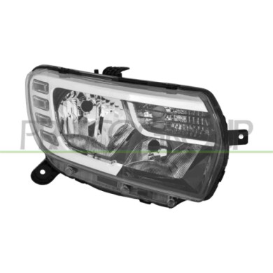 LIBRETTO_RICHIESTA_TARGA.JPG Proiettore Destro H7+H7 Elettrico Senza Motore Led Compatibile Per DACIA SANDERO Dal 12/2016 Al 05/