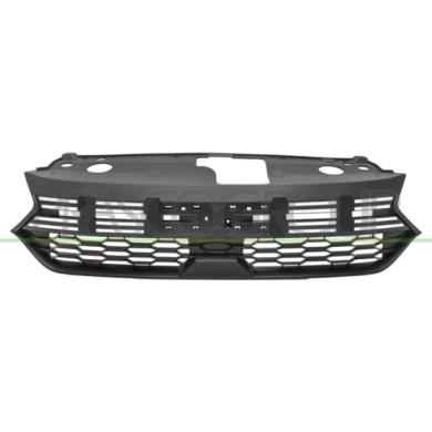 NEUTRO.jpg Griglia Radiatore Nera Goffrata Con Inserti Bianchi Compatibile Per DACIA SANDERO Dal 06/2020 in poi Codice Originale