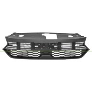Griglia Radiatore Nera Goffrata Con Inserti Bianchi Compatibile Per DACIA SANDERO Dal 06/2020 in poi Codice Originale 622545391R