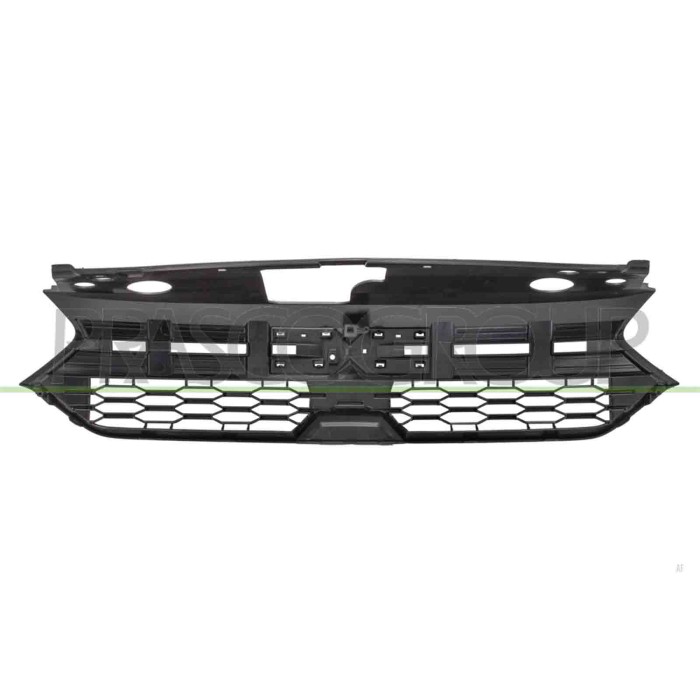 LIBRETTO_RICHIESTA_TARGA.JPG Griglia Radiatore Nera Goffrata Con Inserti Bianchi Compatibile Per DACIA SANDERO Dal 06/2020 in po