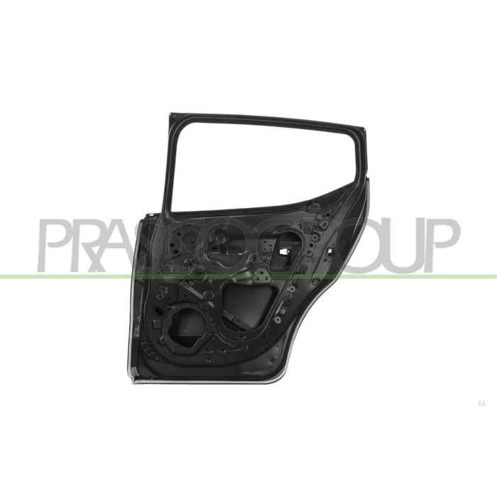 LIBRETTO_RICHIESTA_TARGA.JPG Porta Posteriore Destra Compatibile Per DACIA SANDERO Dal 06/2020 in poi Codice Originale 821002247