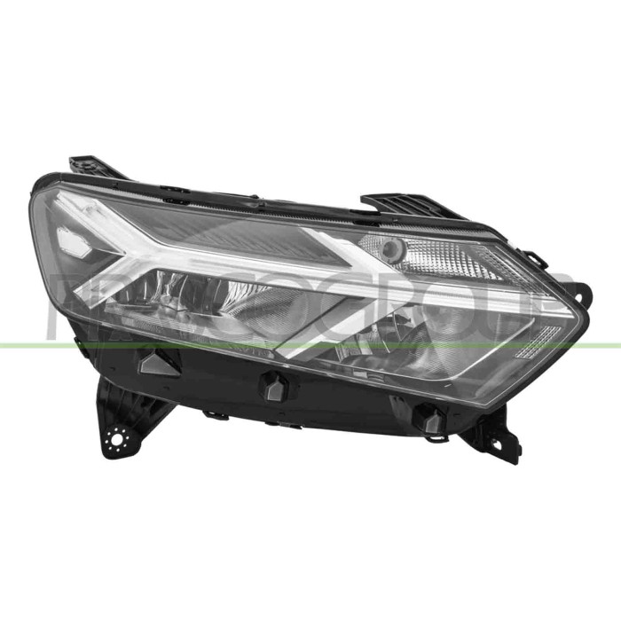 DX_SCRITTA_LOGO.jpg Proiettore Destro H7 Elettrico Con Motore Con Luce Diurna Con Profilo Cromato Led DACIA SANDERO Dal 06/2020 