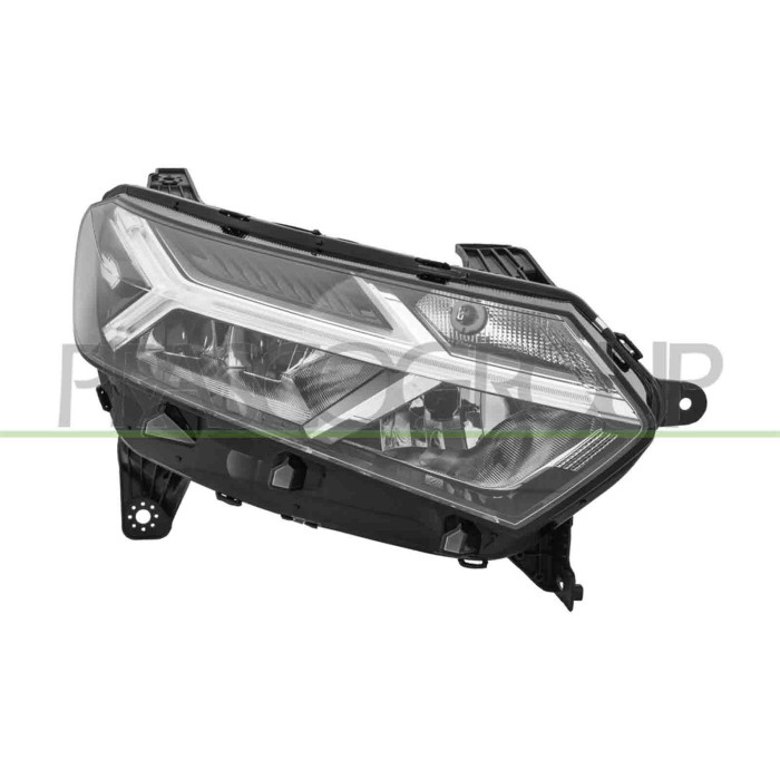 LIBRETTO_RICHIESTA_TARGA.JPG Proiettore Destro H7 Elettrico Con Motore Con Luce Diurna Con Profilo Cromato Led DACIA SANDERO Dal