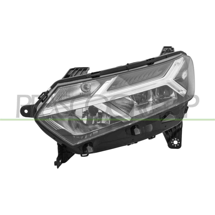 LIBRETTO_RICHIESTA_TARGA.JPG Proiettore Sinistro H7 Elettrico Con Motore Con Luce Diurna Con Profilo Cromato Led DACIA SANDERO D