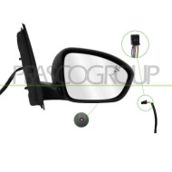 LIBRETTO_RICHIESTA_TARGA.JPG Retrovisore Destro Elettrico Con Primer Termico Con Sonda Con Blis Convesso 9 Pins DACIA SANDERO Da