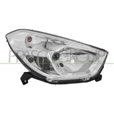 DX_SCRITTA_LOGO.jpg Proiettore Destro H4 Elettrico Senza Motore Compatibile Per DACIA LODGY Dal 01/2012 Al 02/2017 Codice Origin