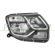 DX_SCRITTA_LOGO.jpg Proiettore Destro H1+H7 Senza Cavi Di Regolazione Con Luce Diurna Compatibile Per DACIA DUSTER Dal 06/2013 A