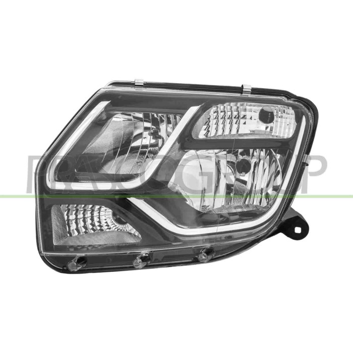 NEUTRO.jpg Proiettore Sinistro H1+H7 Senza Cavi Di Regolazione Con Luce Diurna DACIA DUSTER Dal 06/2013 Al 12/2017 260608209R