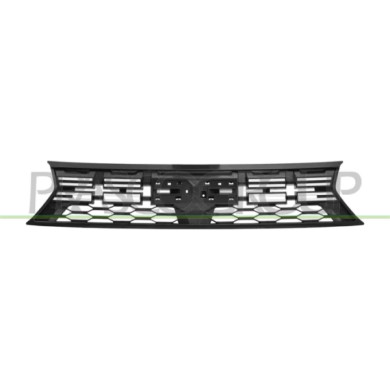 NEUTRO.jpg Griglia Radiatore Nera Con Fori Modanatura Con Inserti Bianchi Compatibile Per DACIA DUSTER Dal 09/2021 Al 03/2024 62