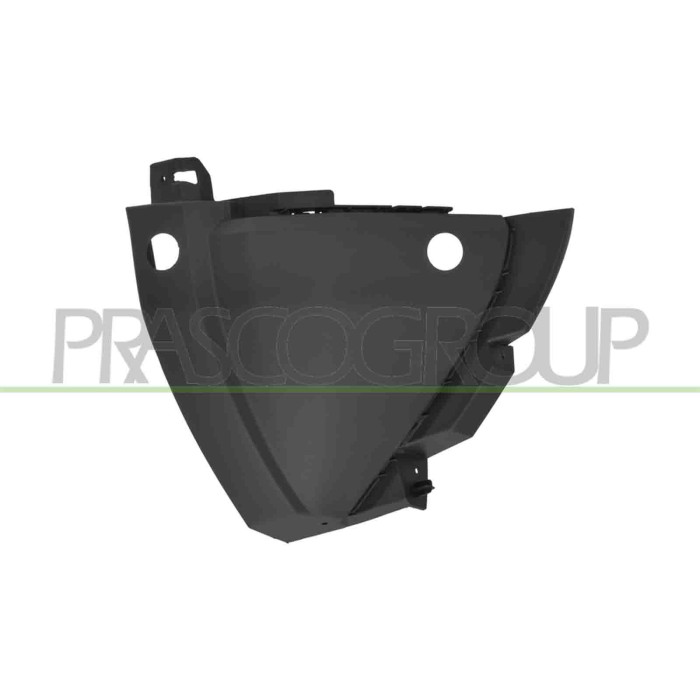 DX_SCRITTA_LOGO.jpg Spoiler Destro Paraurti Anteriore Nero Goffrato Compatibile Per DACIA DUSTER Dal 04/2024 in poi Codice Origi