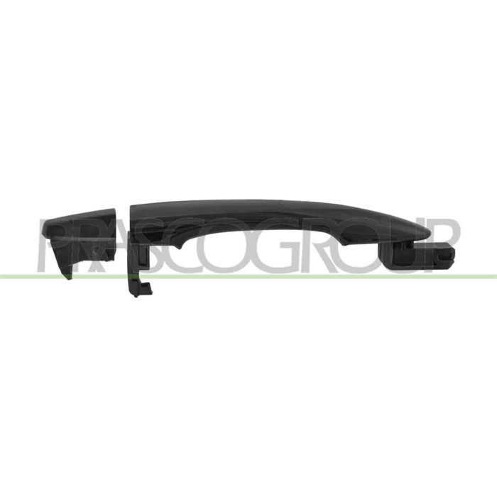 LIBRETTO_RICHIESTA_TARGA.JPG Maniglia Anteriore Destra/Sinistra Esterna Nera Liscia Compatibile Per NISSAN PULSAR Dal 05/2014 in