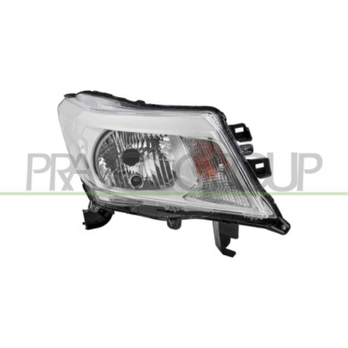 DX_SCRITTA_LOGO.jpg Proiettore Destro H1+H1 Elettrico Senza Motore Compatibile Per NISSAN NAVARA (D23) Dal 01/2016 in poi 260104